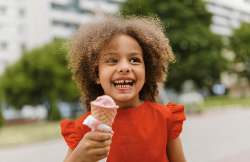 little girl ice cream little girl ice cream